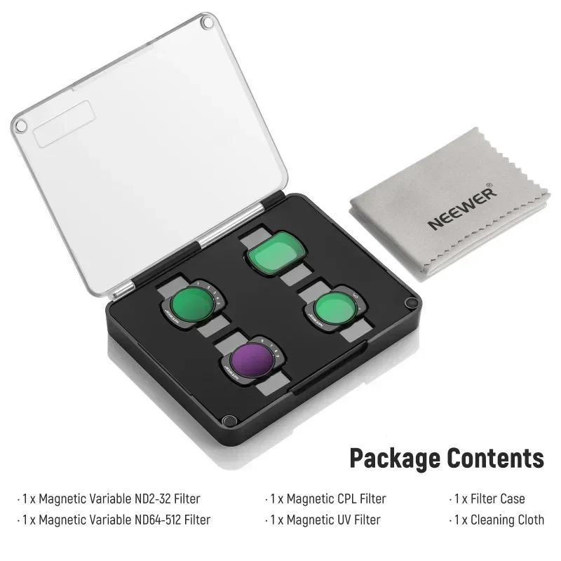 Nd Filter Set - Juego de Filtros ND Magnéticos Variables