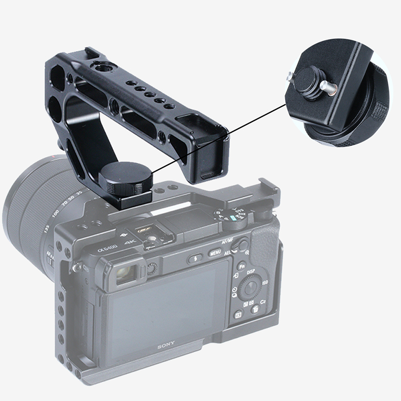 Camera Cage Rig - Mango superior de la Cámara, empuñadura