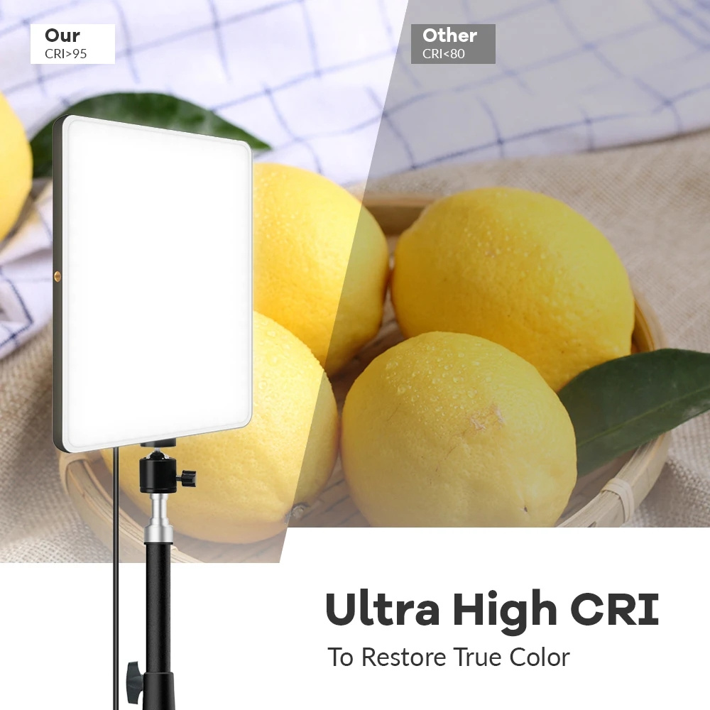 Luz de Video LED con Trípode P - Video Led Light Panel reseña y precio