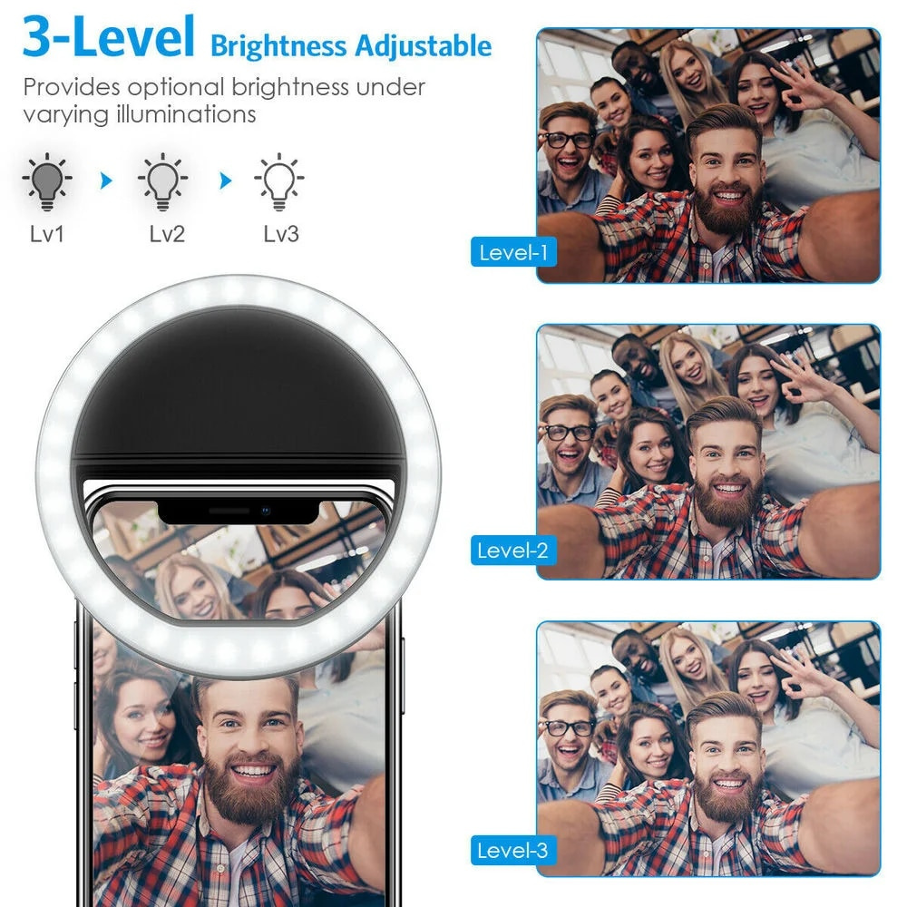 Luz LED de relleno para selfie - Photography Is reseña y precio
