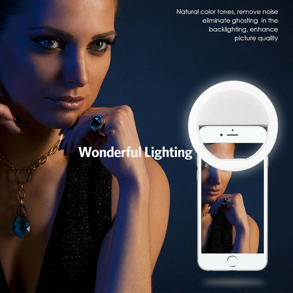 Luz LED de relleno para selfie - Photography Is reseña y precio