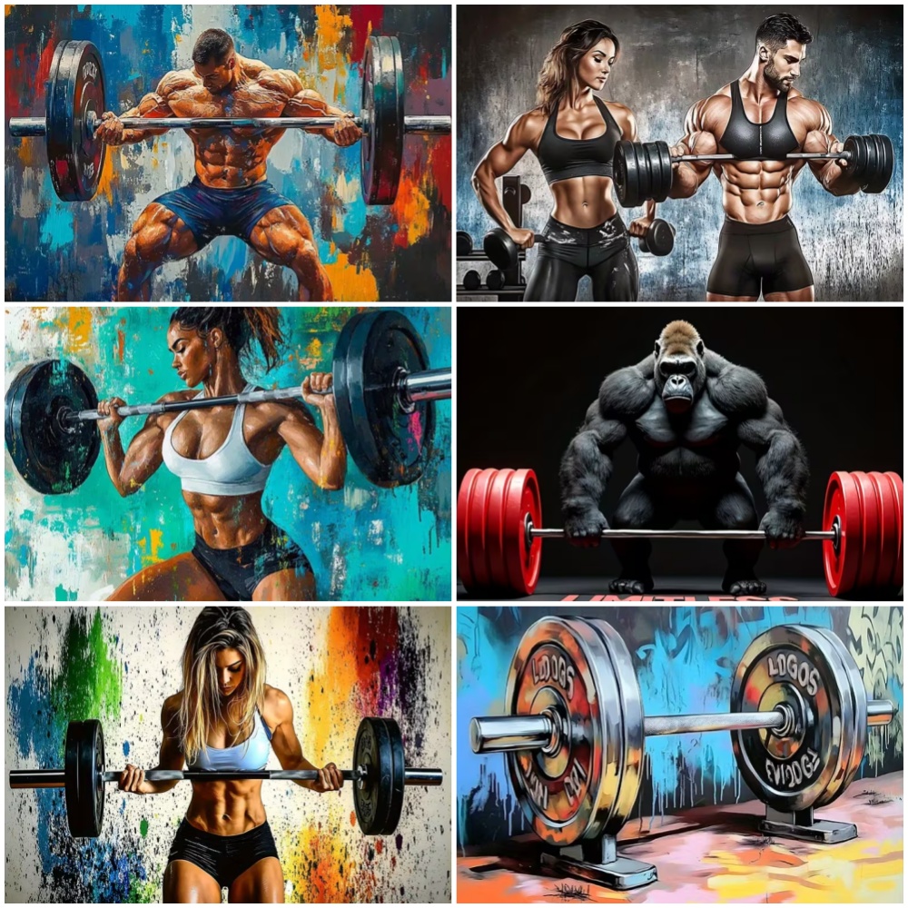 Fondo Temático de Levantamient - Photography Sport reseña y precio