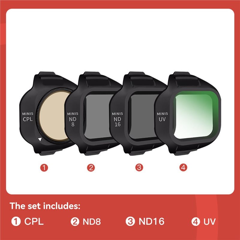Accesorios de filtro B92B, fil - Nd Filter Set reseña y precio