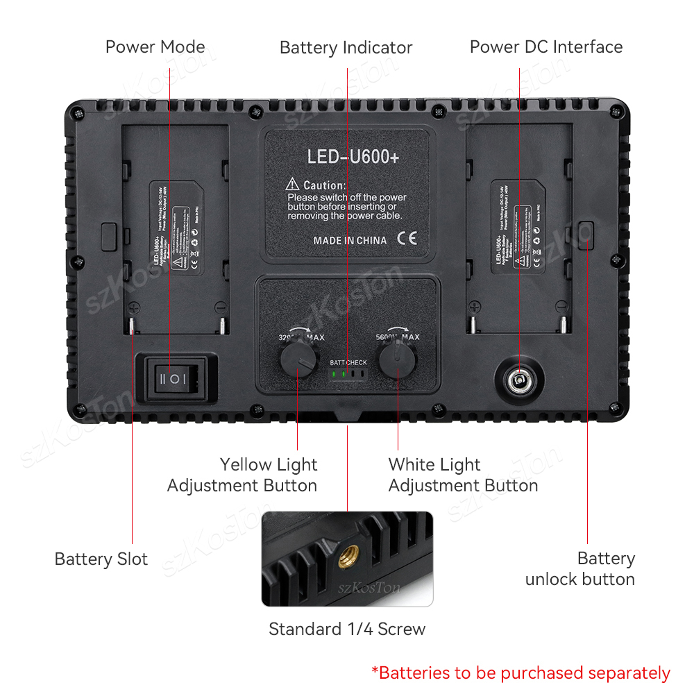 Panel de luz LED de relleno RG - Video Led Light Panel reseña y precio